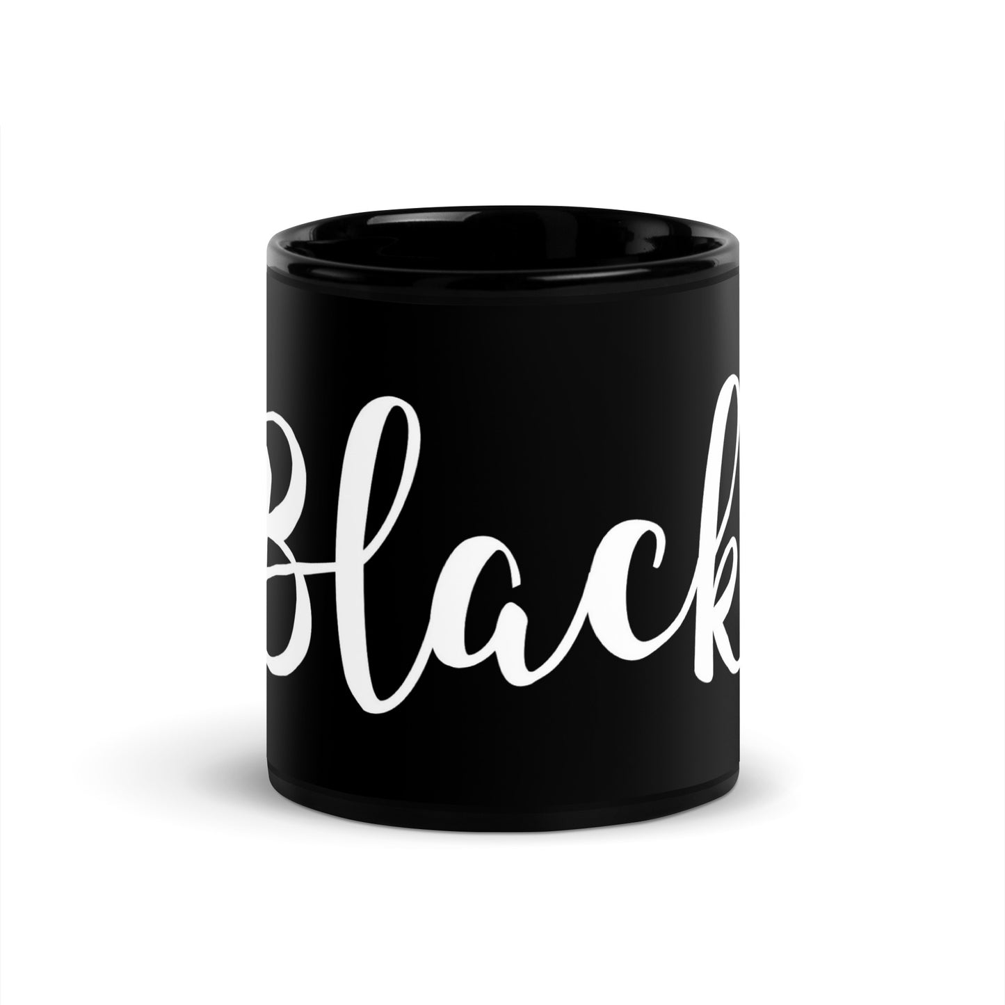 The Black Glossy Mug