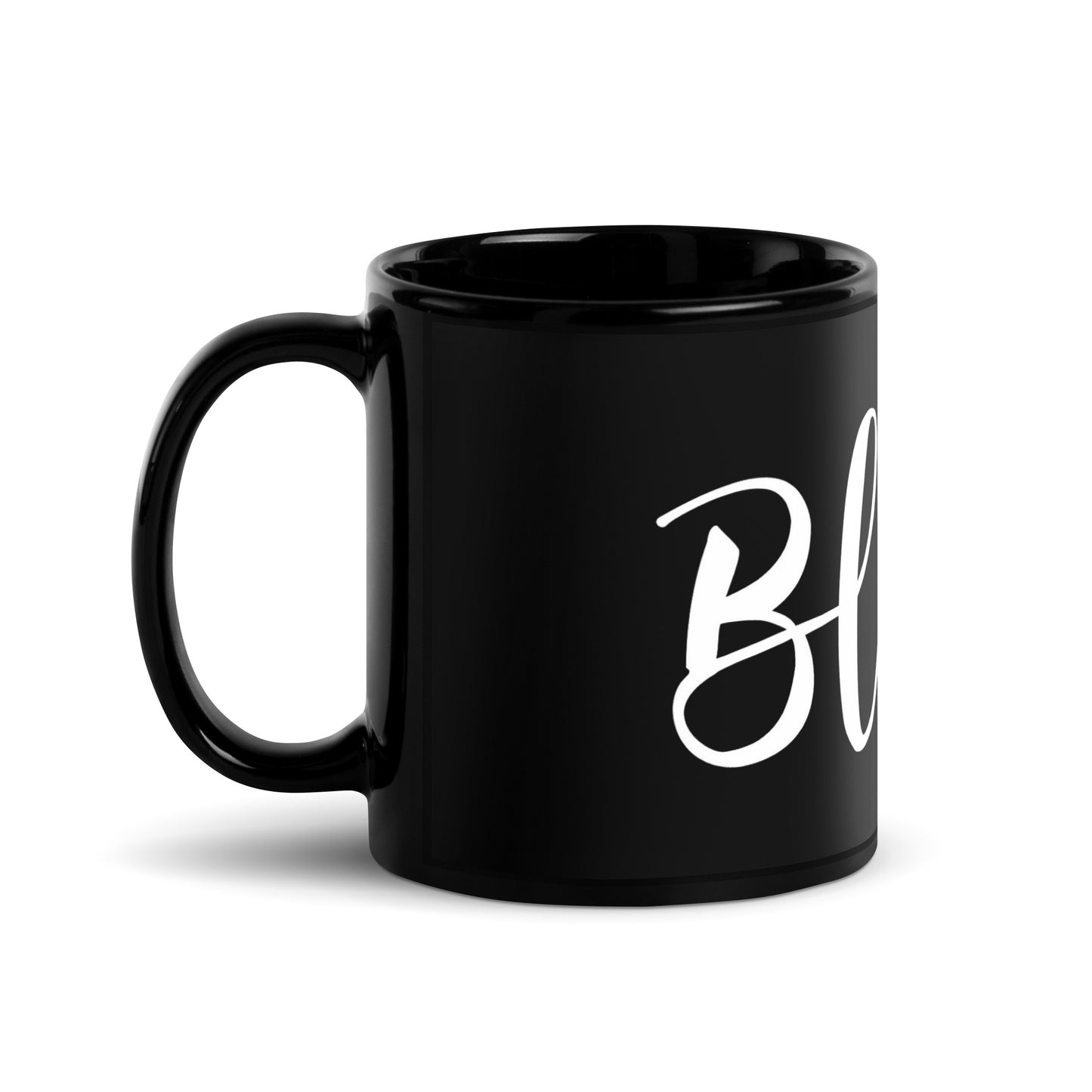 The Black Glossy Mug