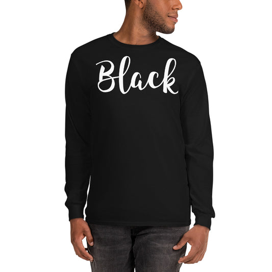 The Black Men’s Long Sleeve Shirt