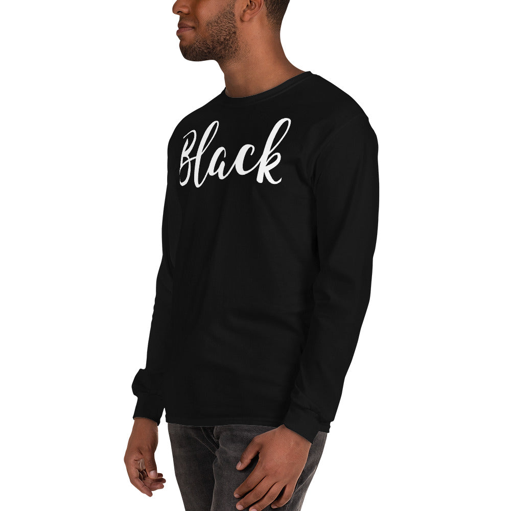 The Black Men’s Long Sleeve Shirt